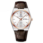 Luno Leather White Rose