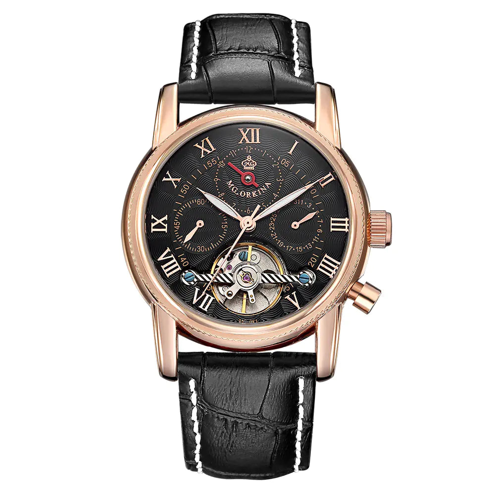 Aurelian Flywheel – Obsidian Rose
