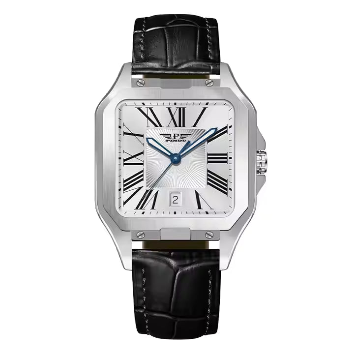 Leclair Leather Silver