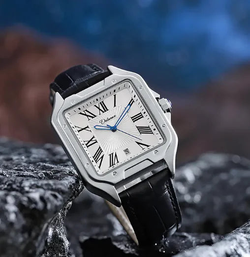Leclair Leather Silver